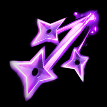 Ninja Star Pink